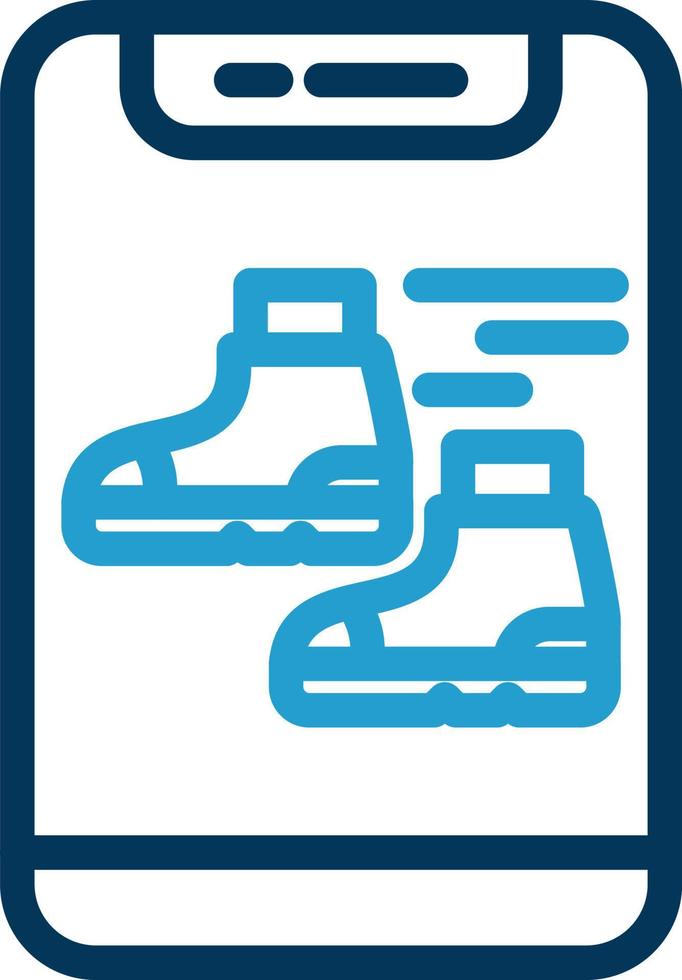 Jogging Vector Icon Design