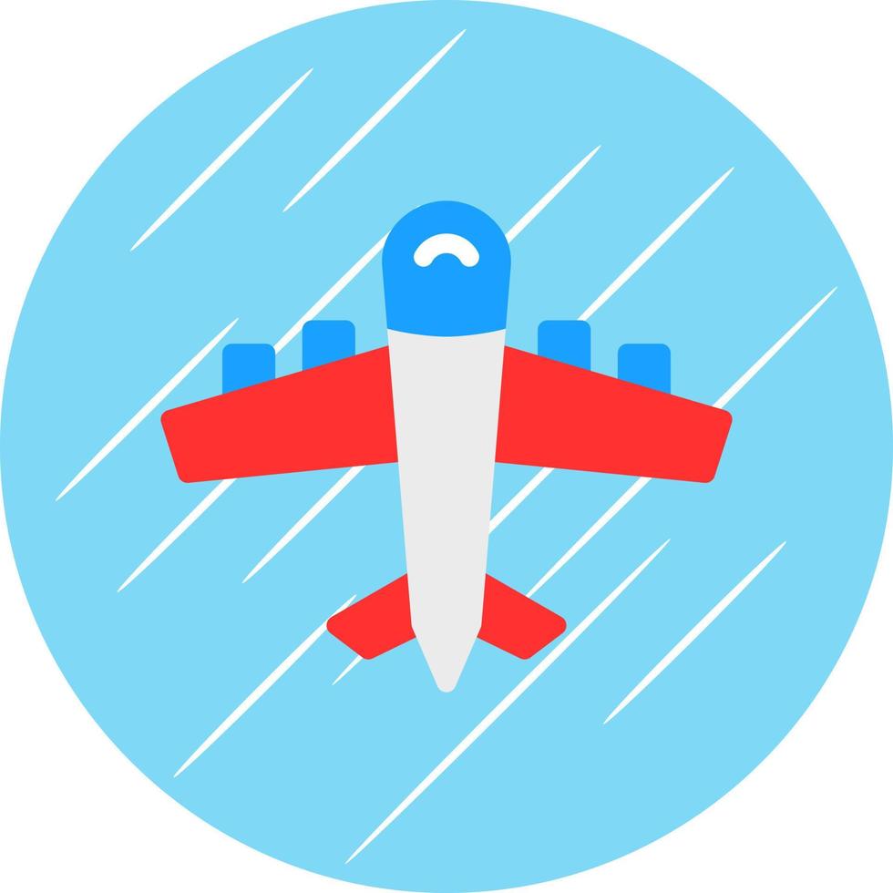 diseño de icono de vector de avión