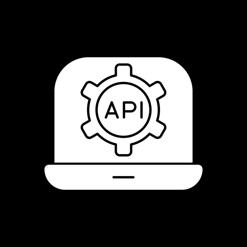 diseño de icono de vector de API