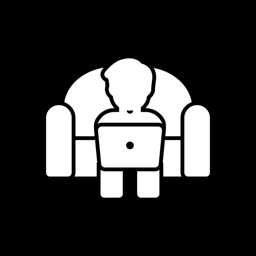 Working on Couch Vector Icon Design