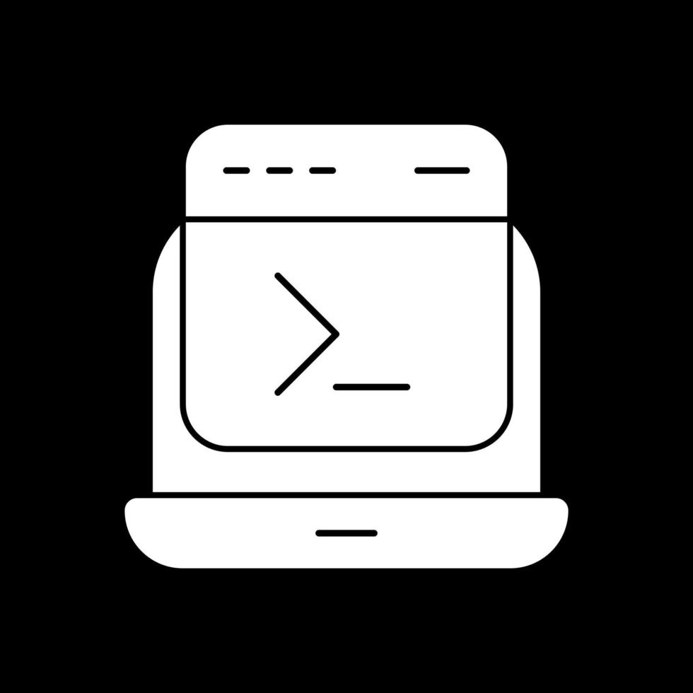 Command Line Vector Icon Design