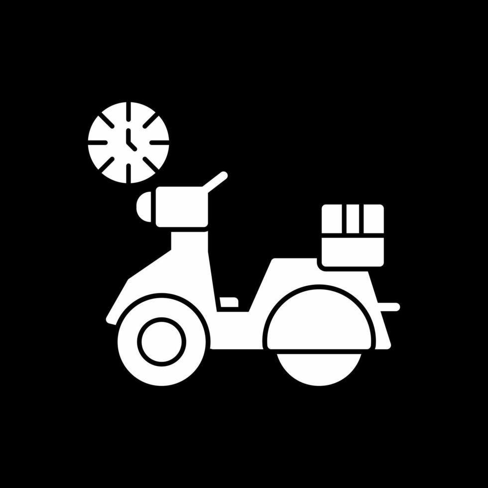Delivery Time Vector Icon Design