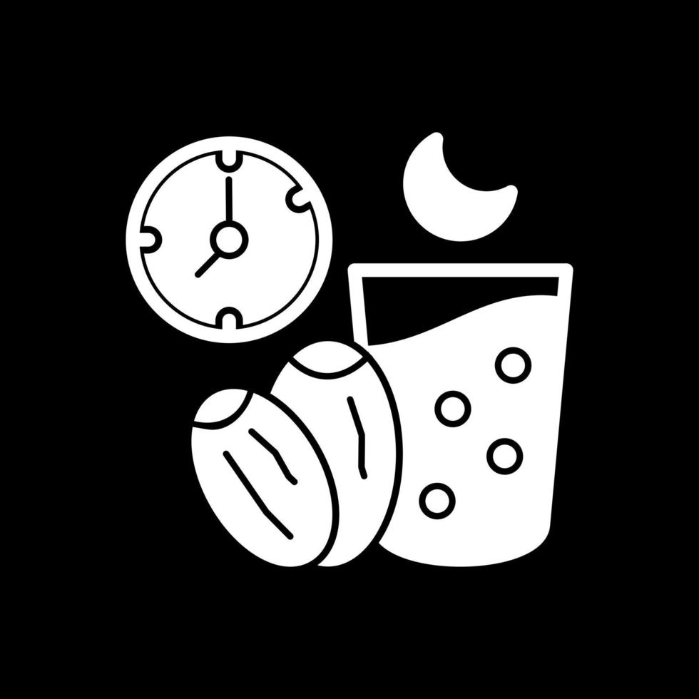 Ramadan Fasting Vector Icon Design