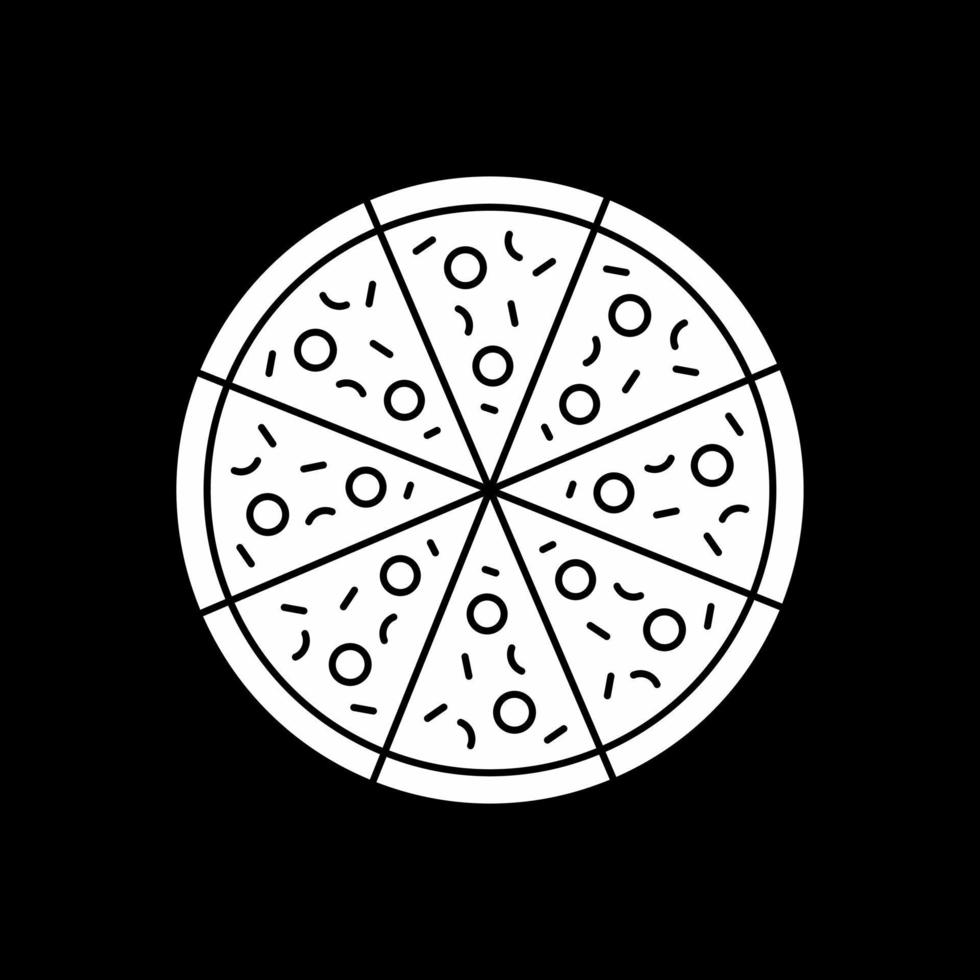 Pizza Vector Icon Design