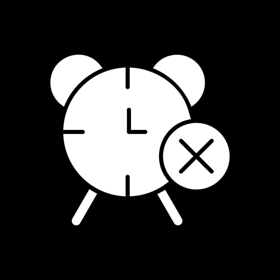 Remove Alarm Vector Icon Design