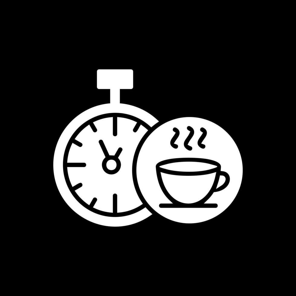Tea Time Vector Icon Design