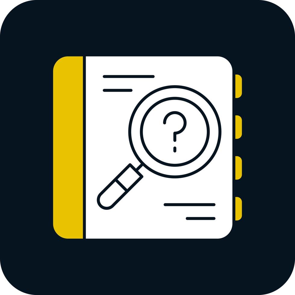 Mystery Vector Icon Design