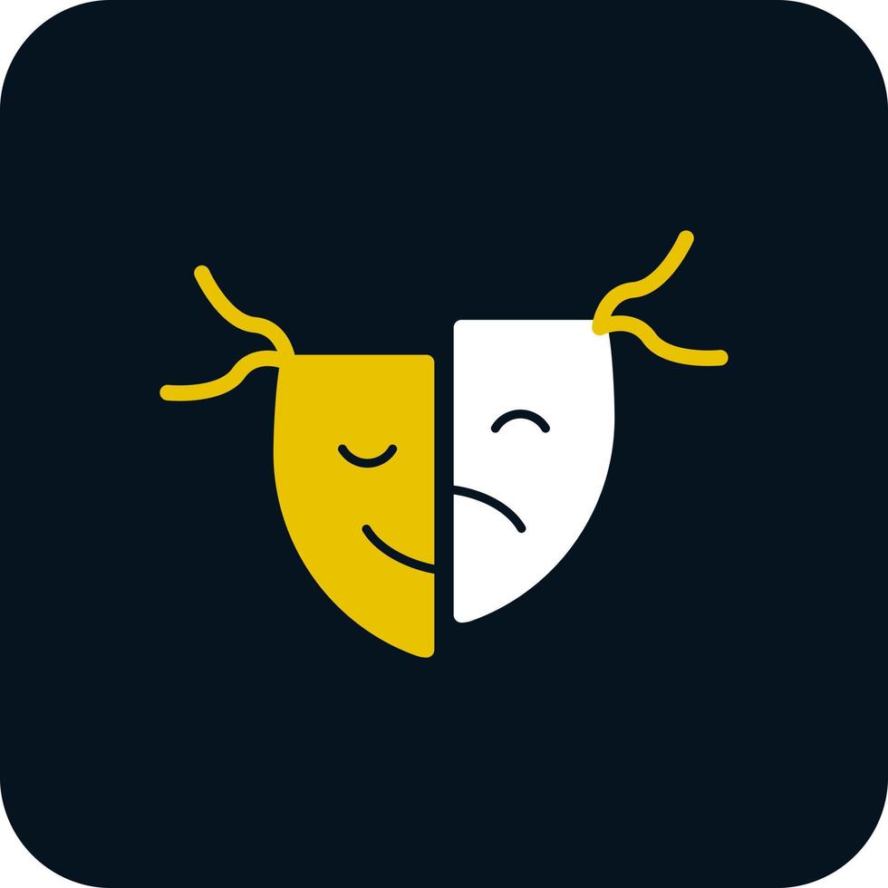 Tragedy Vector Icon Design