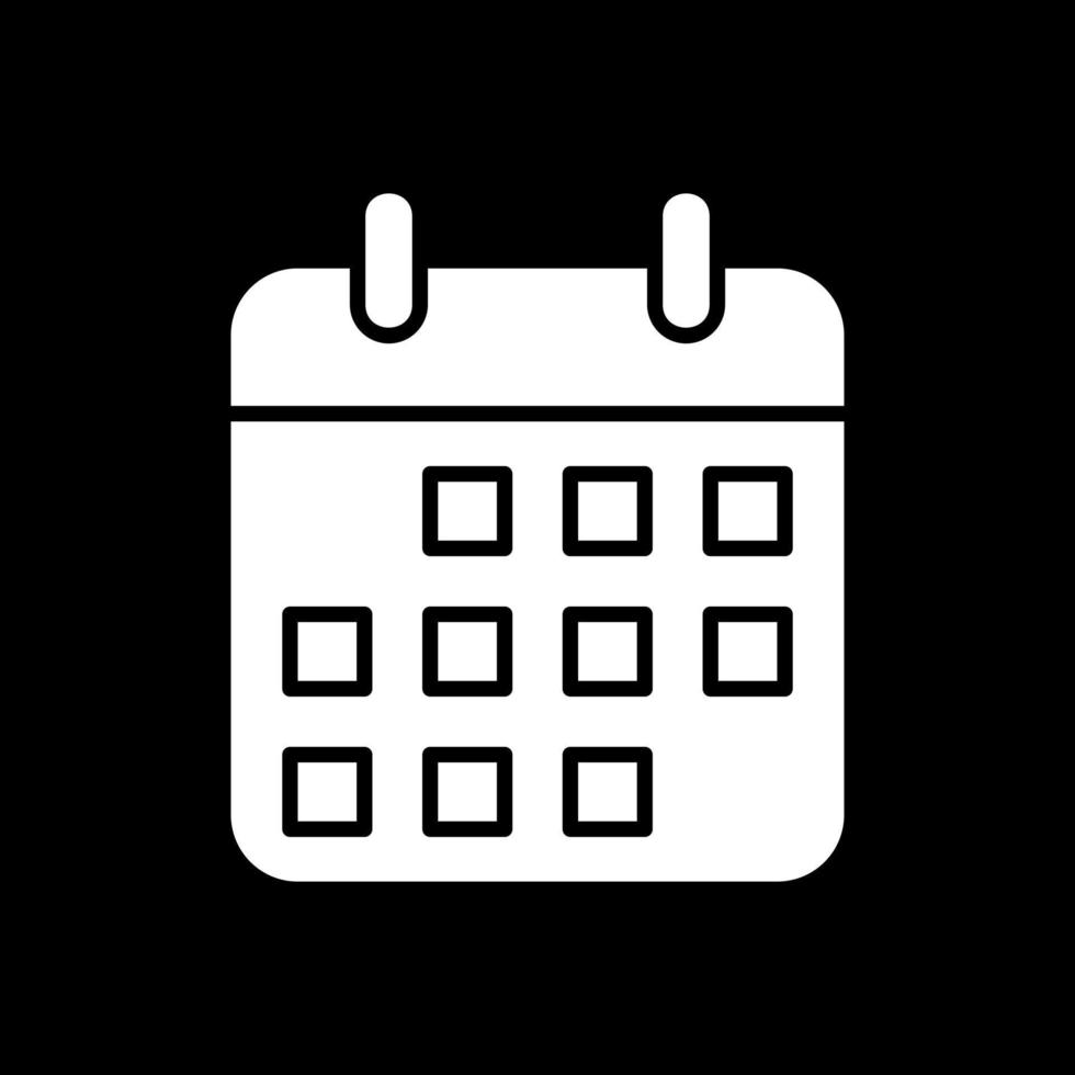 diseño de icono de vector de calendario