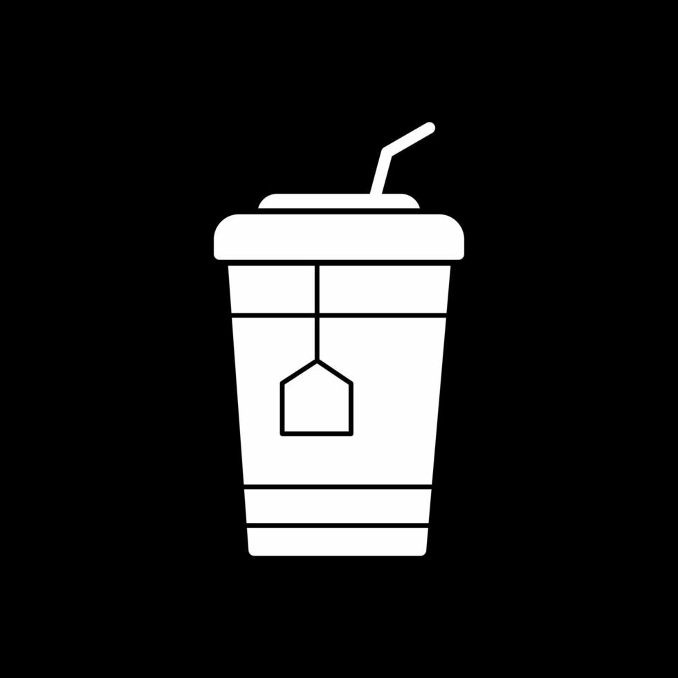 Ice Tea Vector Icon Design