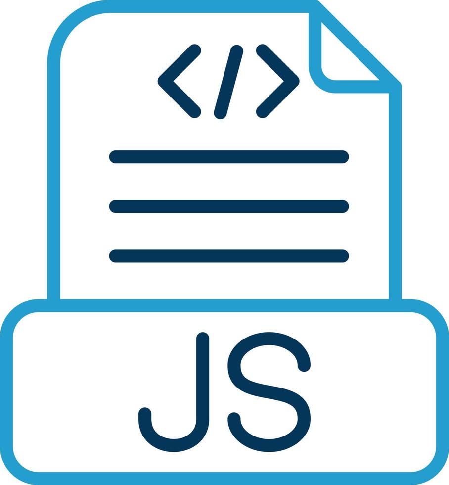 Javascript File Vector Icon Design