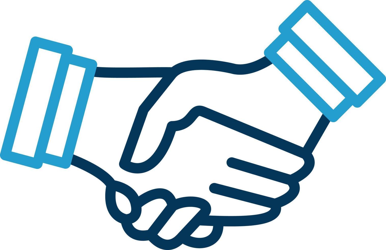 Handshake Vector Icon Design