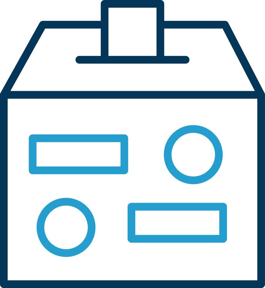 Charity Box Vector Icon Design