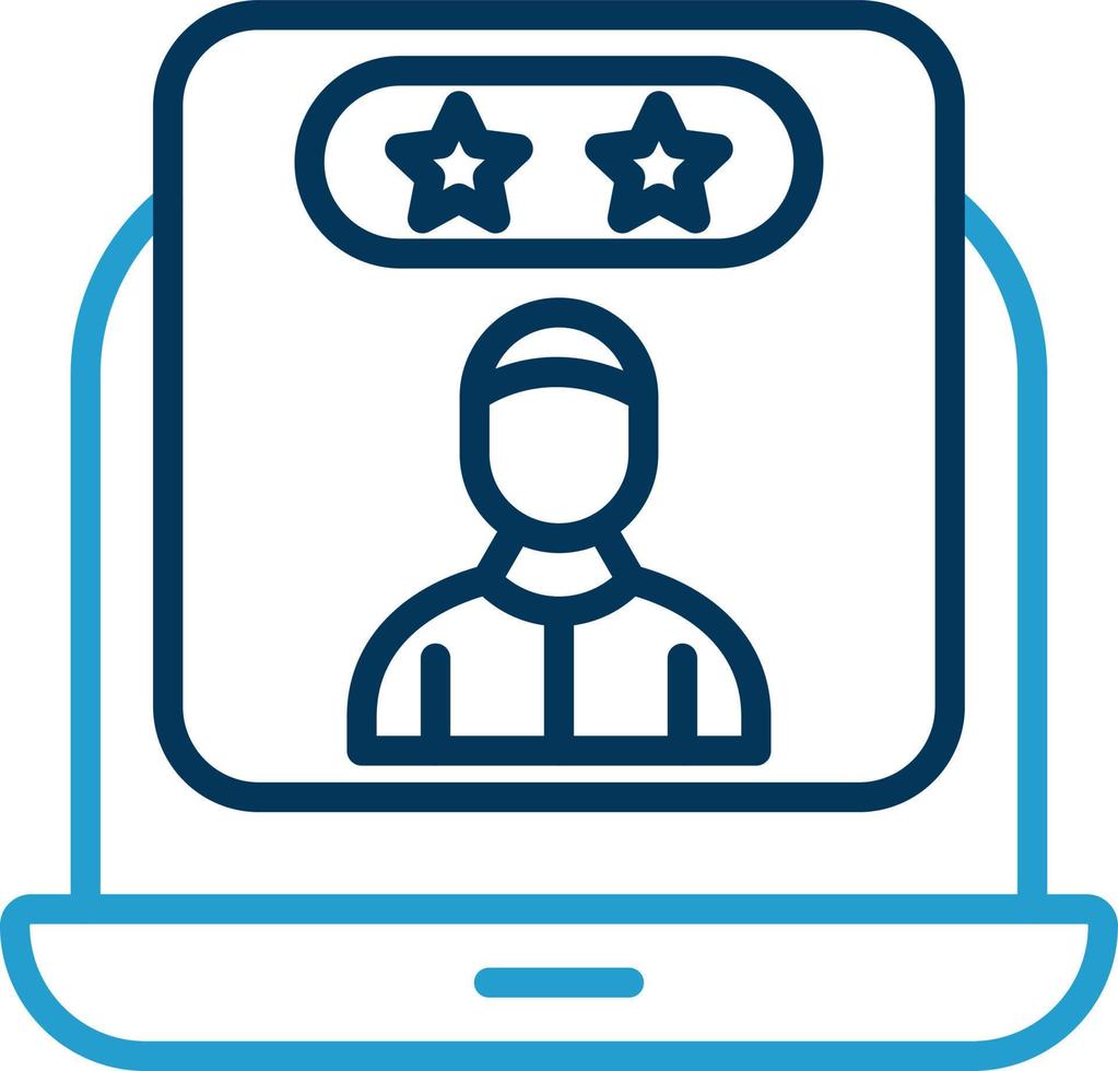 Customer Reviews Vector Icon Design
