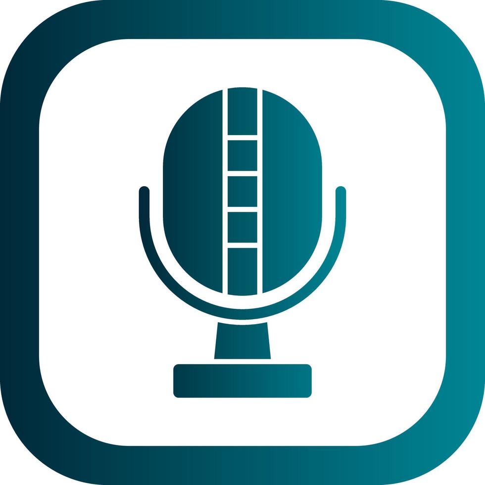 Microphone Vector Icon Design