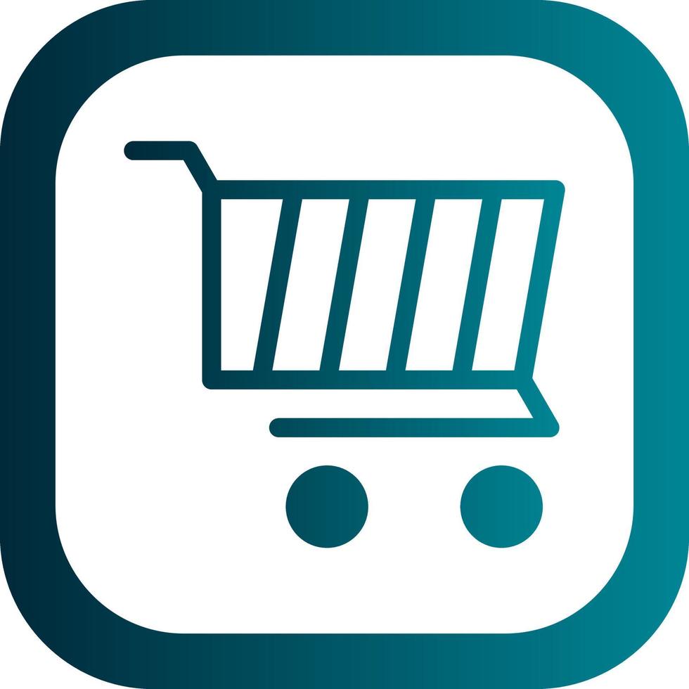 Trolley Vector Icon Design
