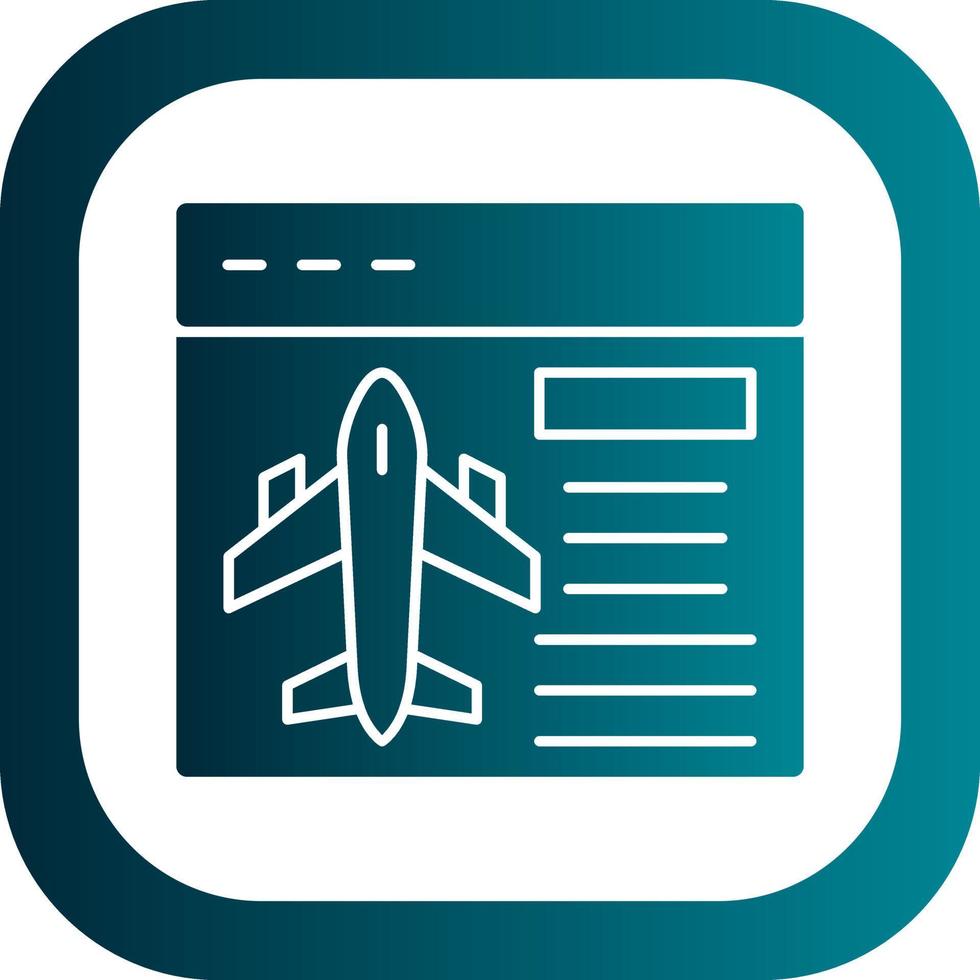 Booking Vector Icon Design