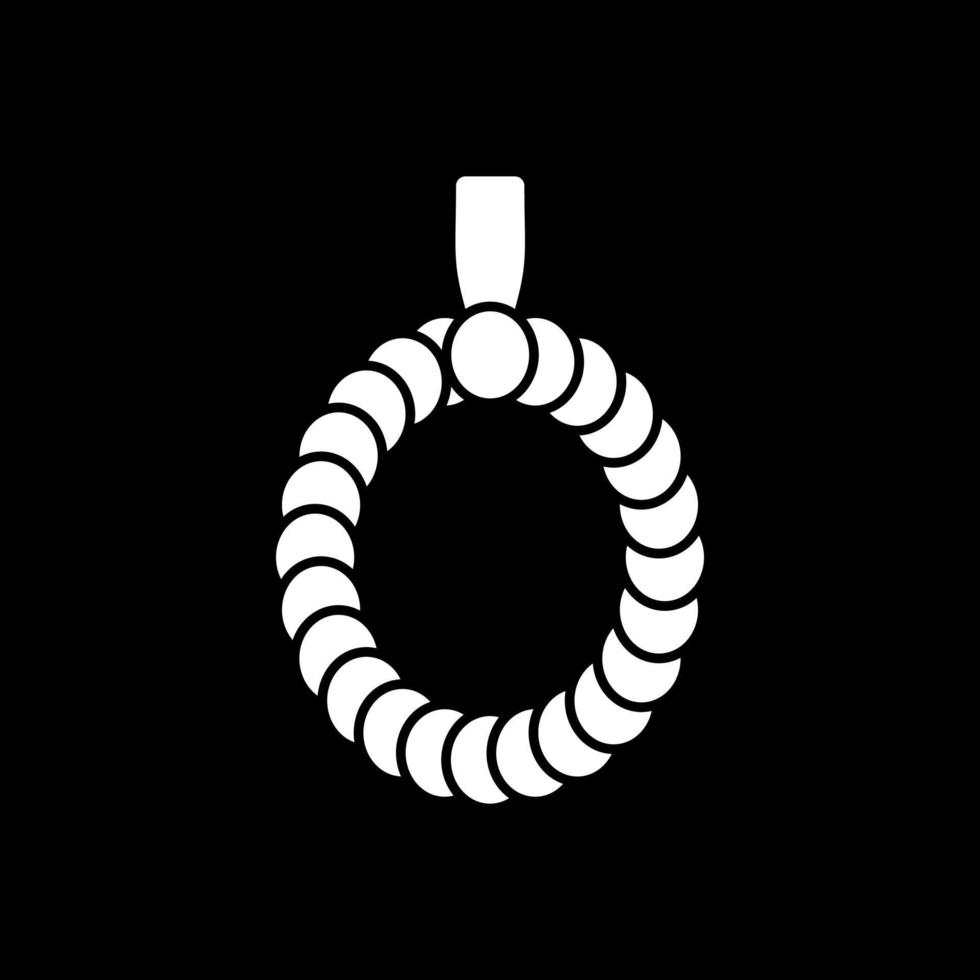 Praying Beads Vector Icon Design