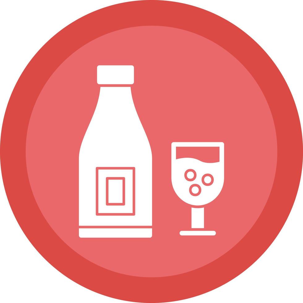 Champagne Vector Icon Design