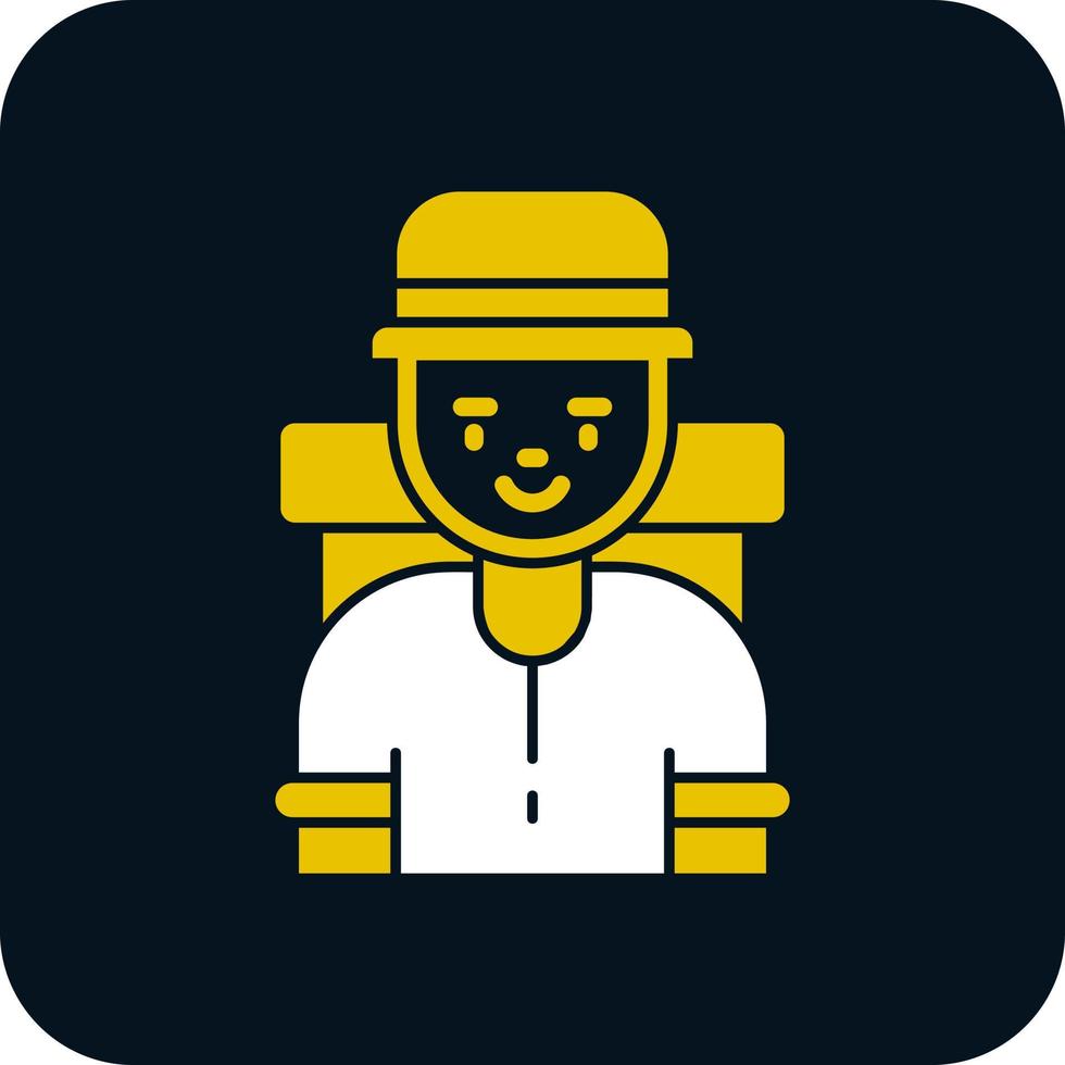 Traveller Vector Icon Design