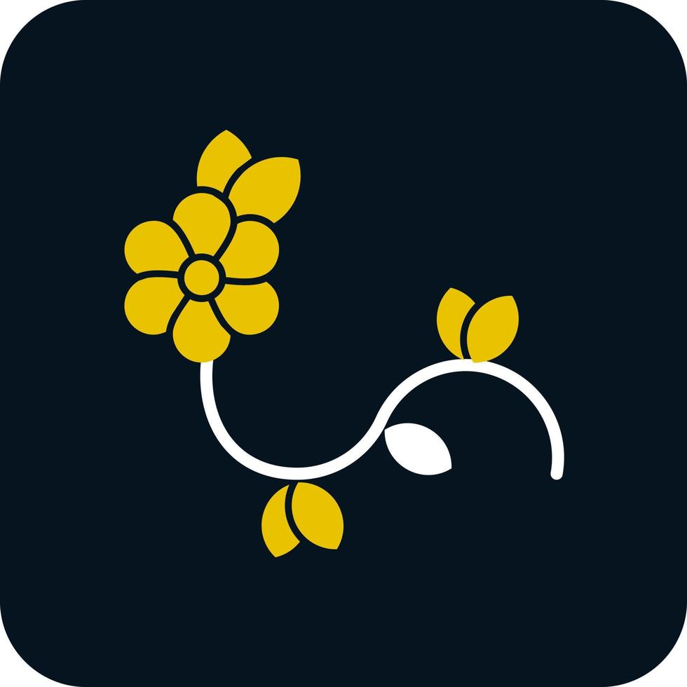 diseño de icono de vector de flores