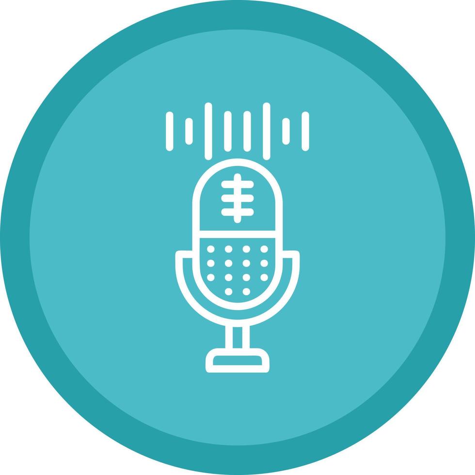 Voice Recording Vector Icon Design