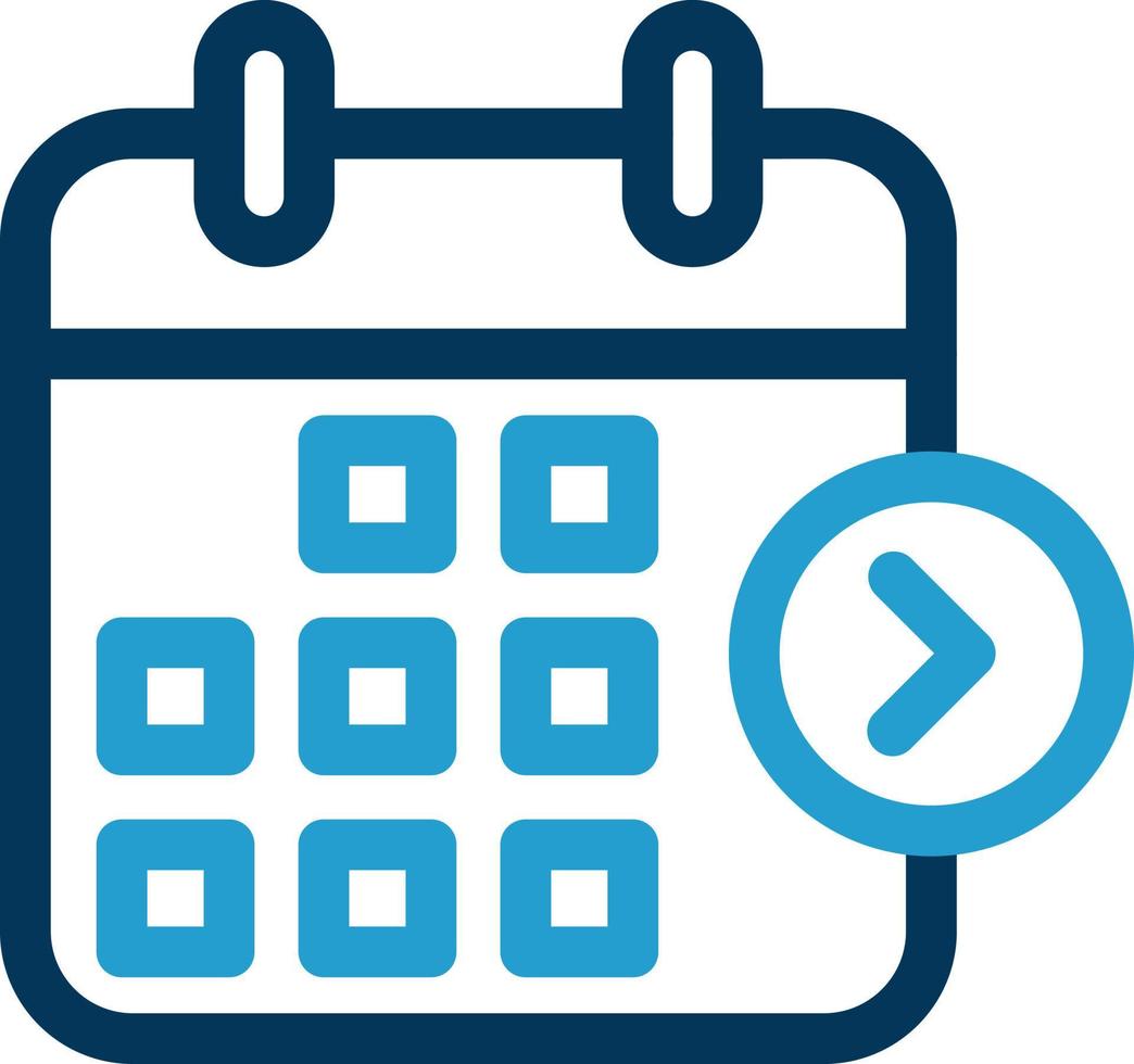 Next Week Vector Icon Design