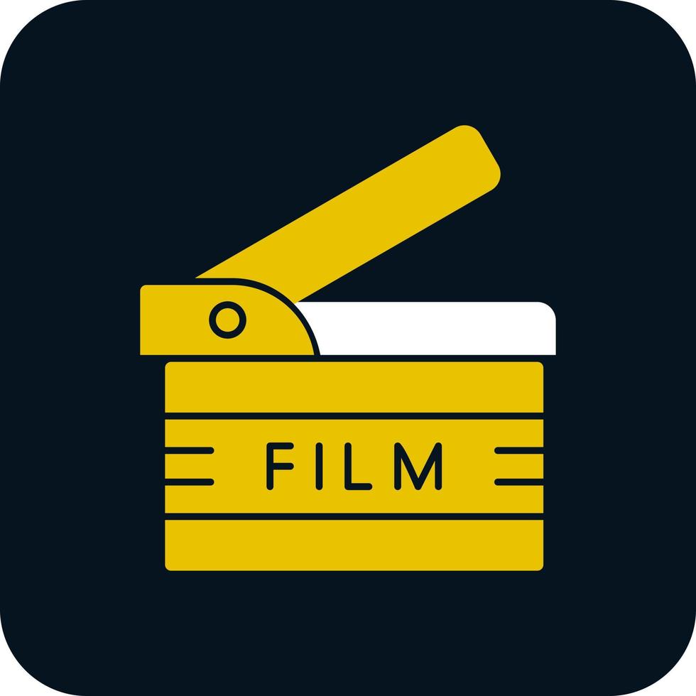 Filmmaking Vector Icon Design