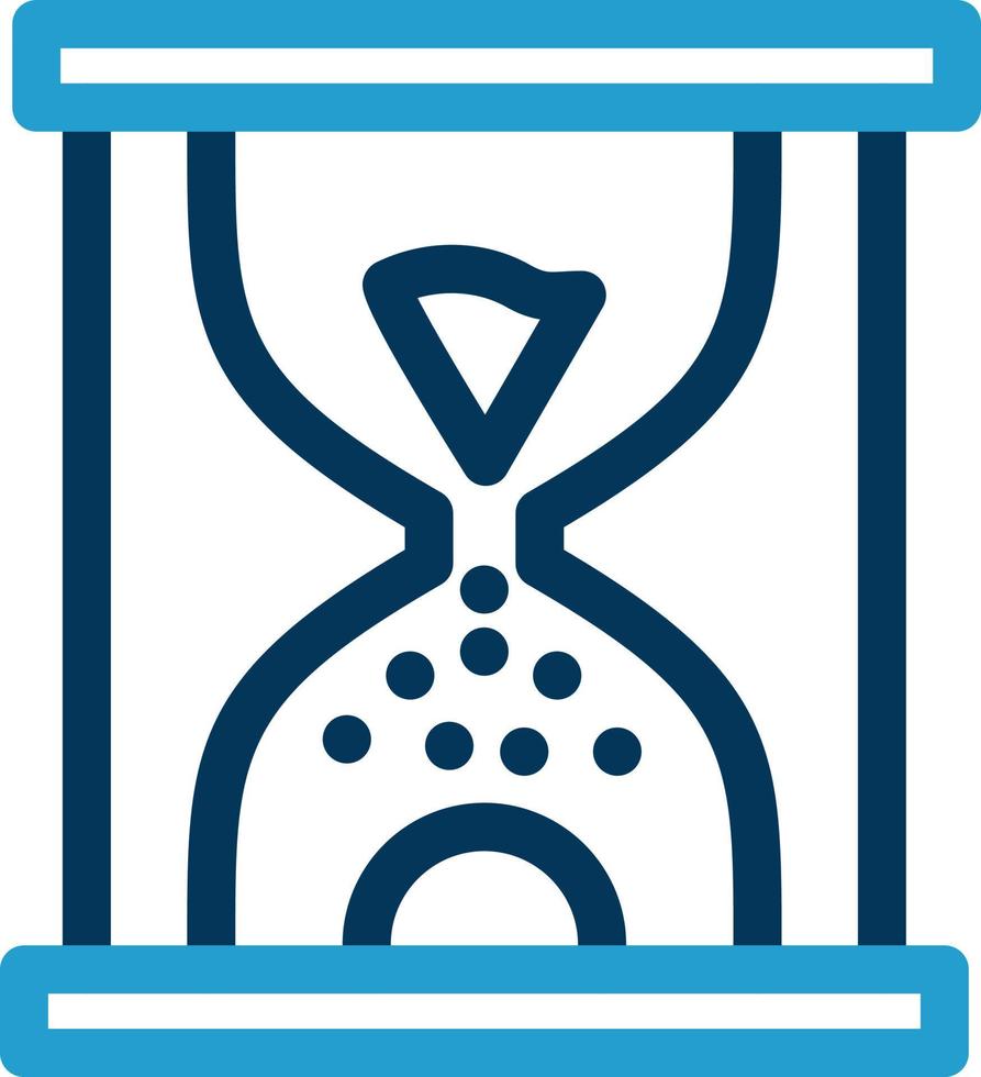 Hourglass Vector Icon Design