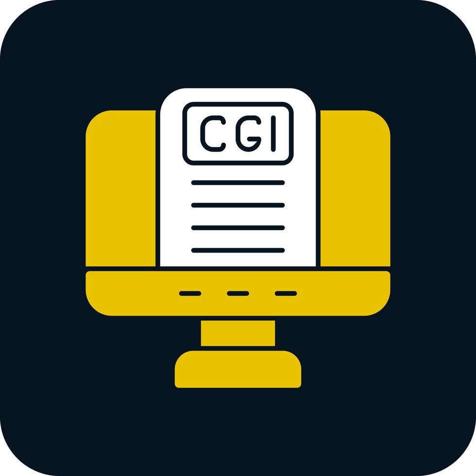 Cgi Vector Icon Design