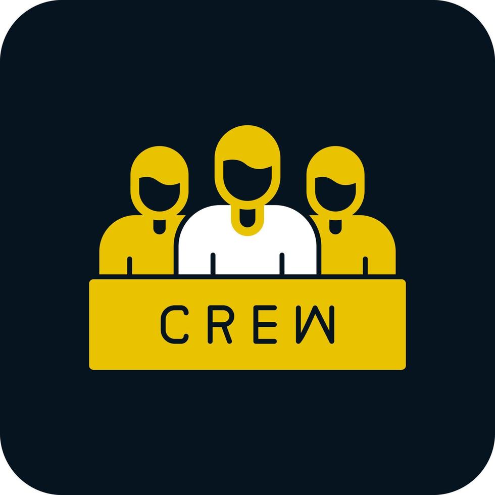 Crew Vector Icon Design