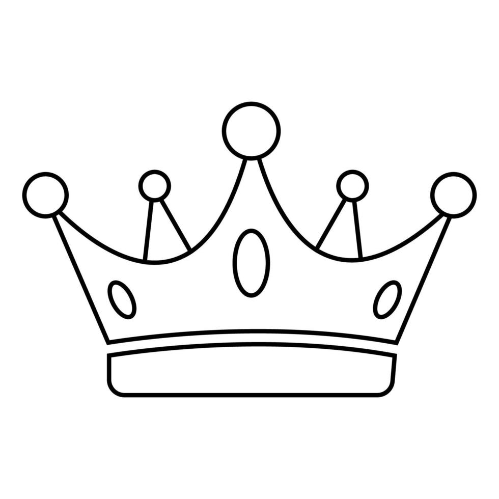 queen icon illustration vector