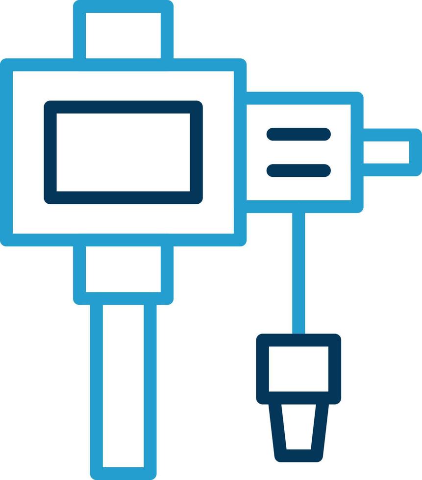 Colonoscopy Vector Icon Design