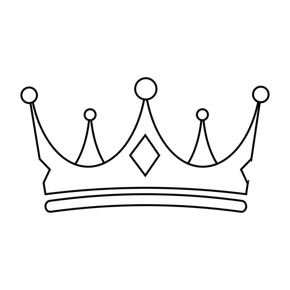 queen icon illustration vector