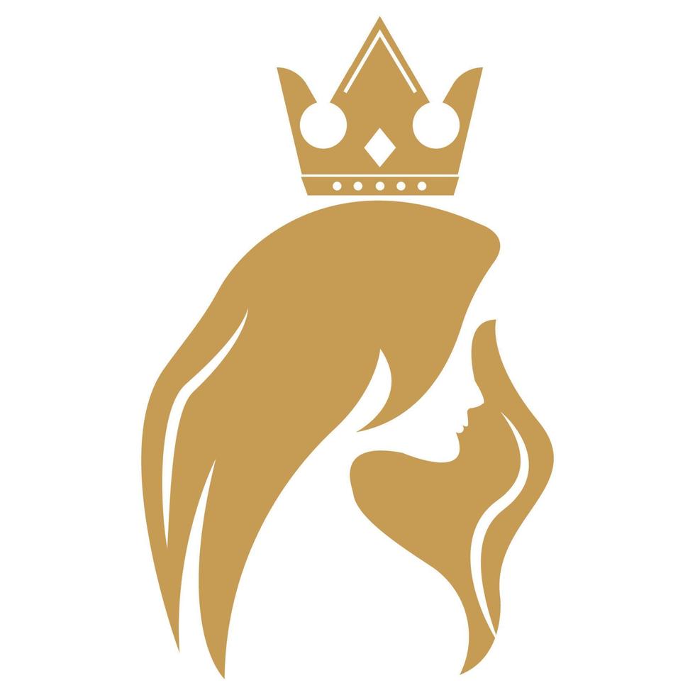 queen icon illustration vector