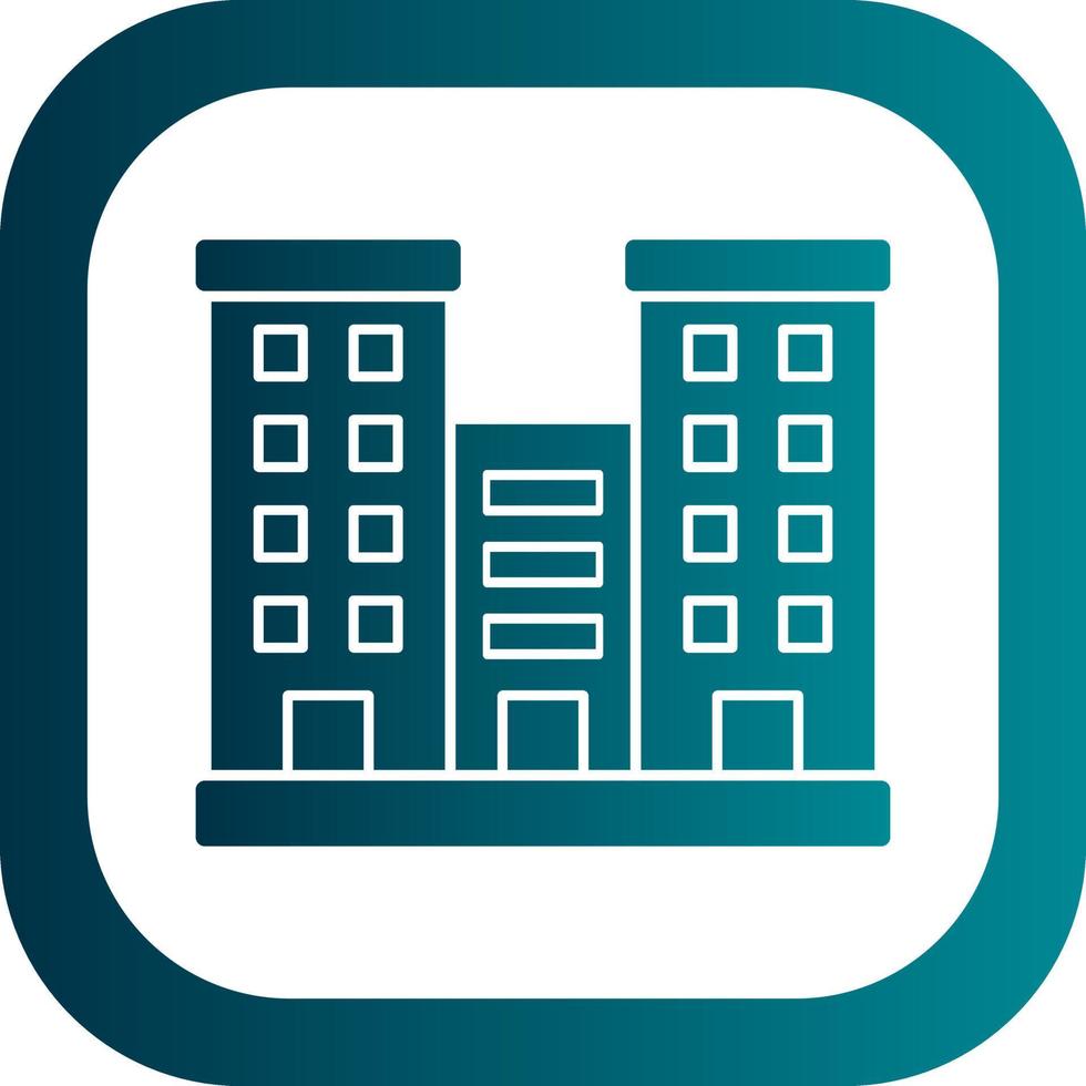 Condominium Vector Icon Design
