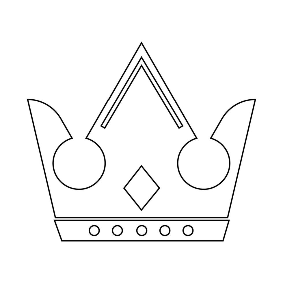 queen icon illustration vector