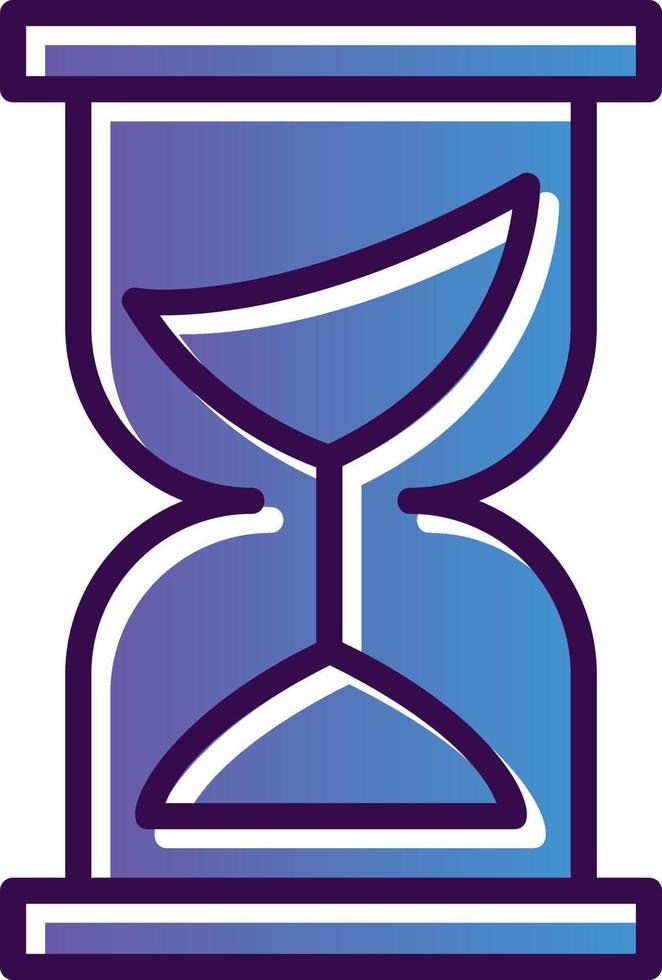 Hourglass Vector Icon Design