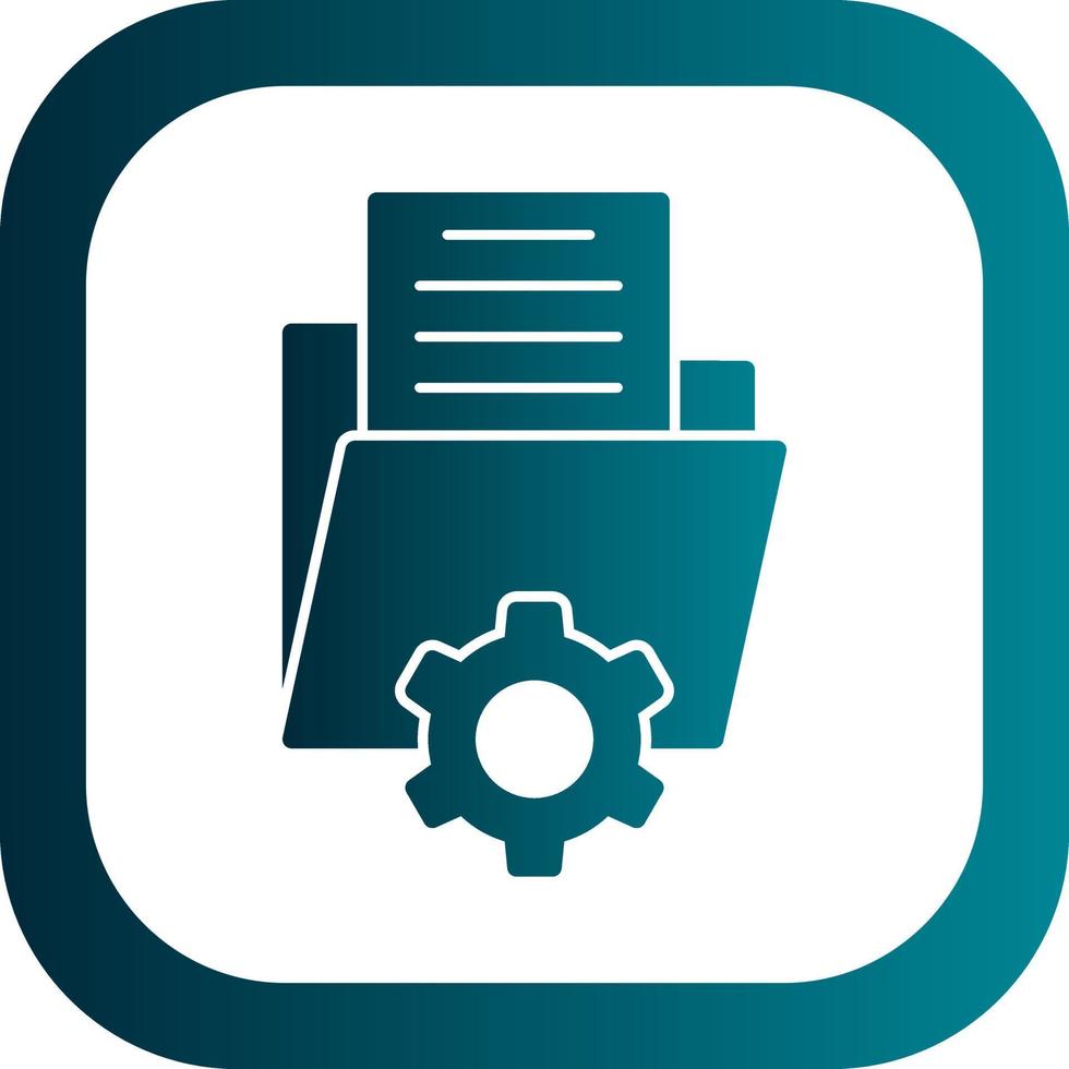 Data Management Vector Icon Design