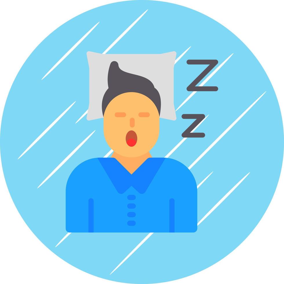 Tired Vector Icon Design