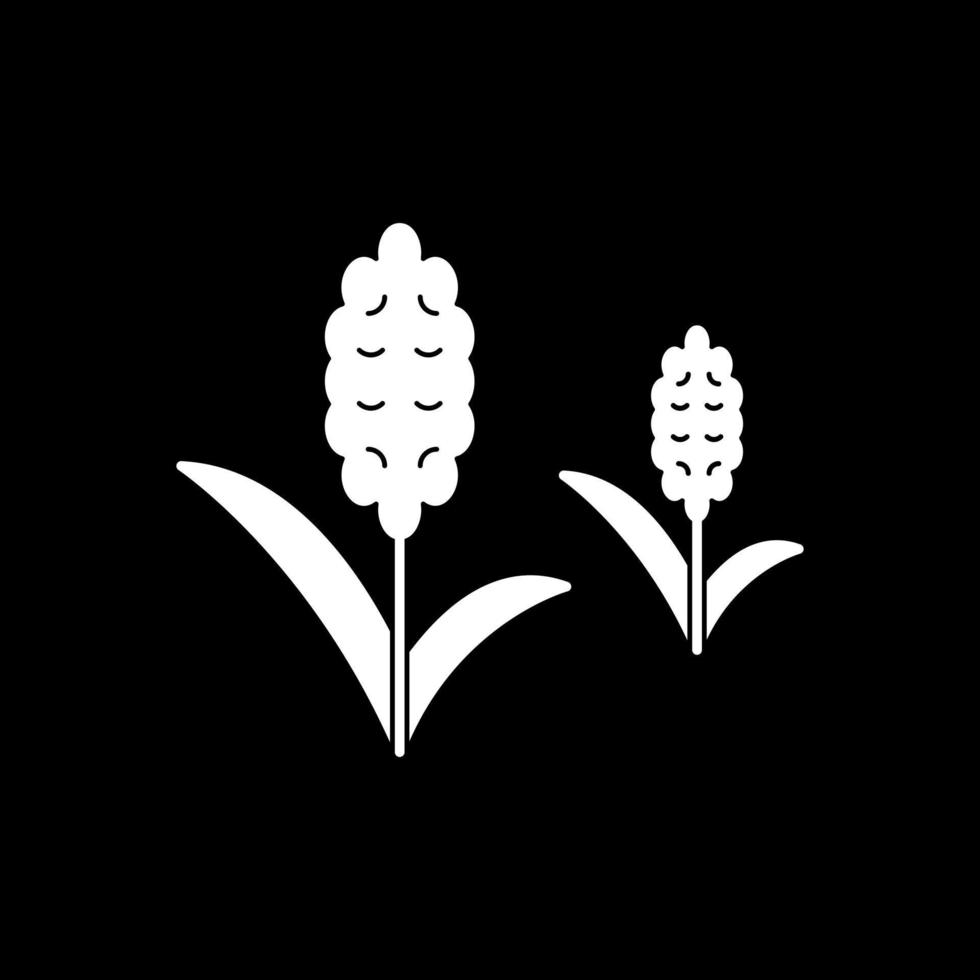 Hyacinth Vector Icon Design