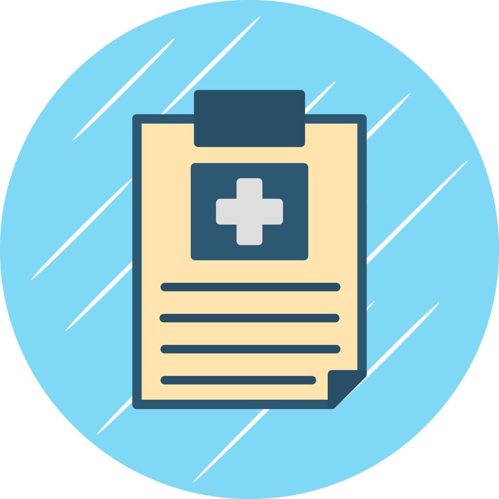 Health Report Vector Icon Design