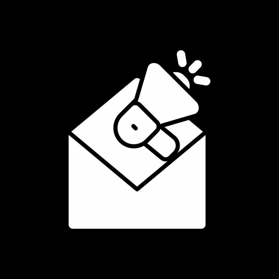 Email Marketing Vector Icon Design