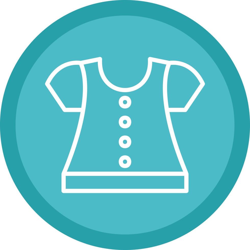 Blouse Vector Icon Design