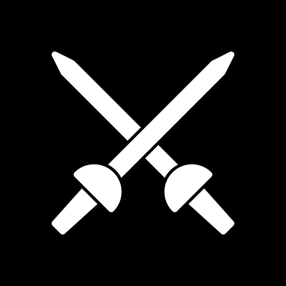 Fencing Vector Icon Design