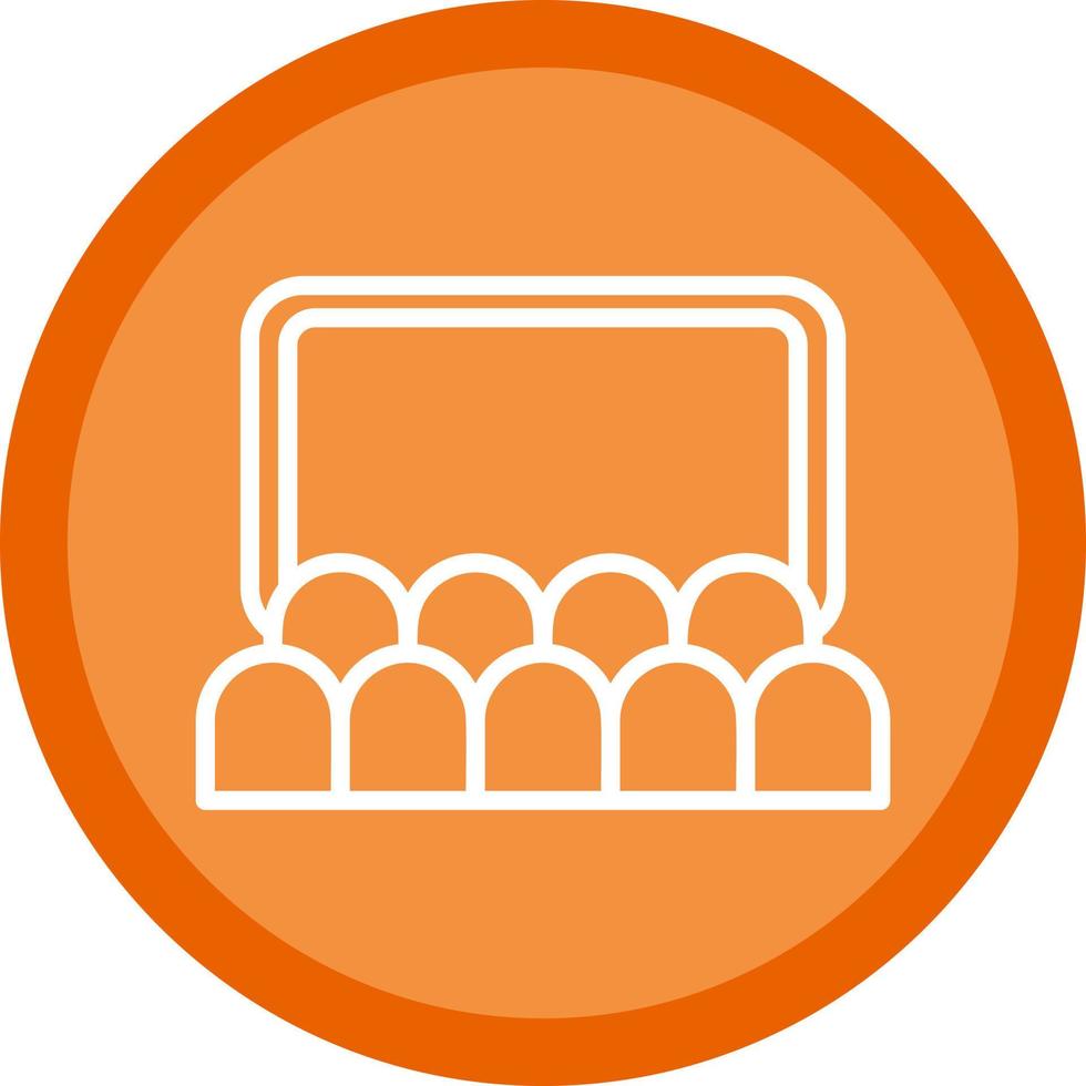 Auditorium Vector Icon Design