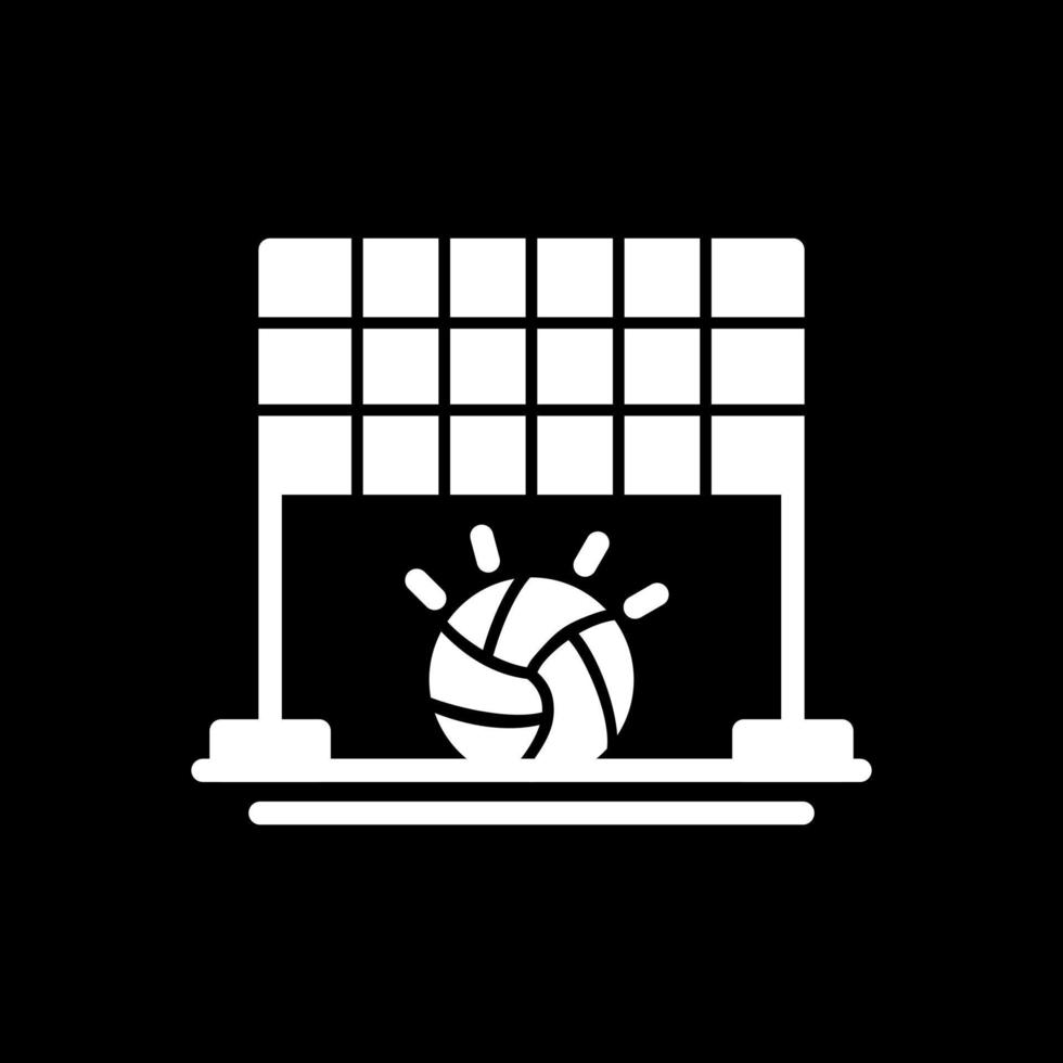 Volleyball Vector Icon Design