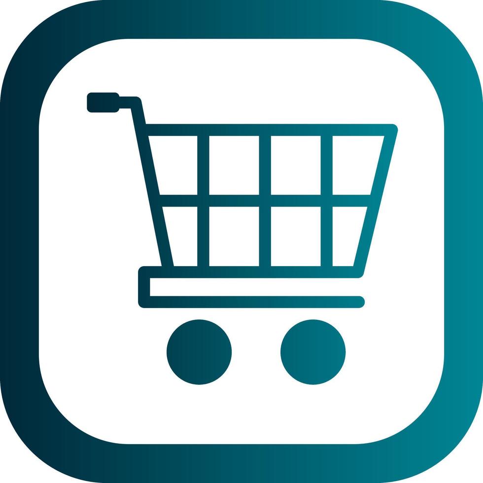 Trolley Vector Icon Design