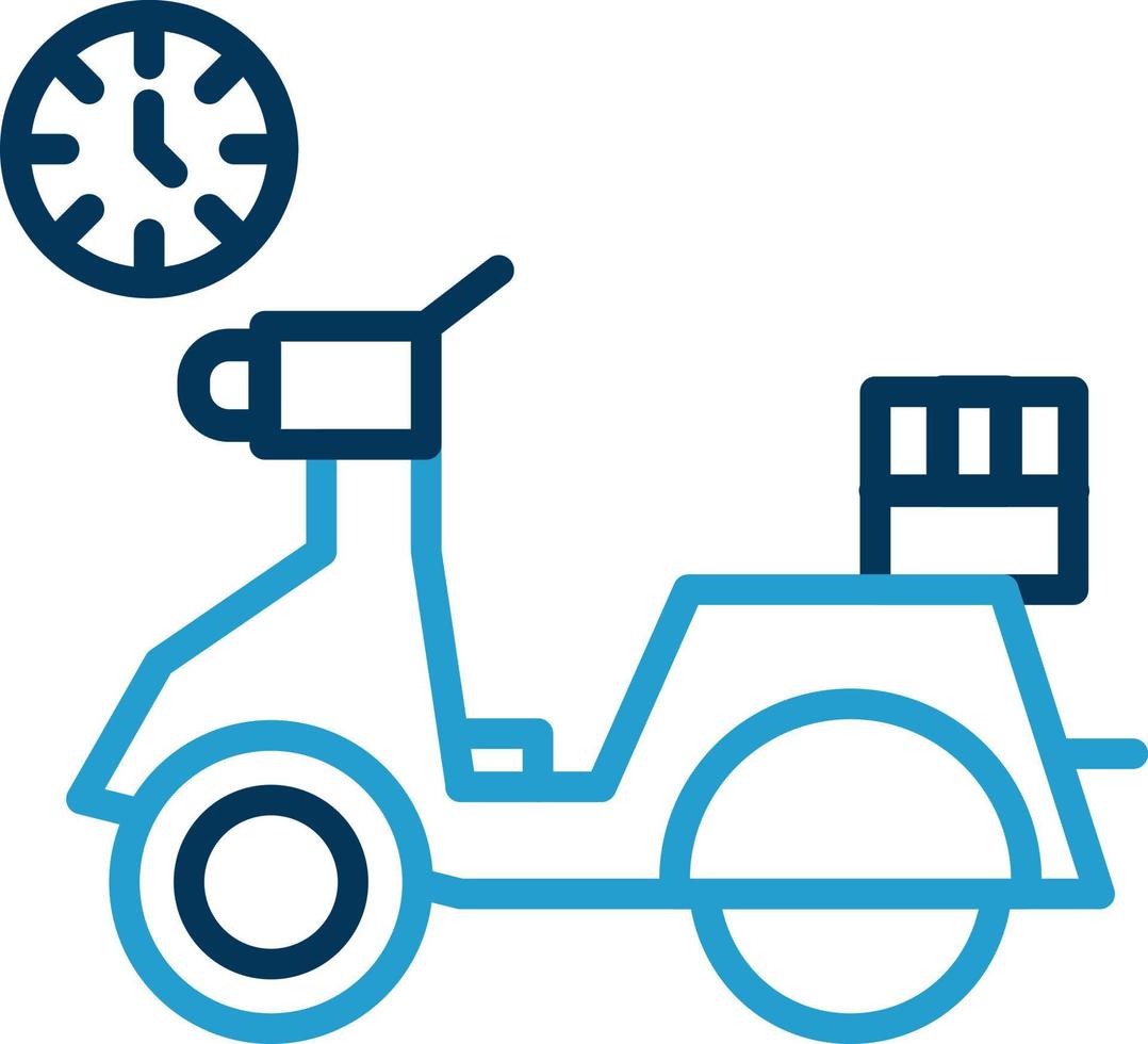 Delivery Time Vector Icon Design