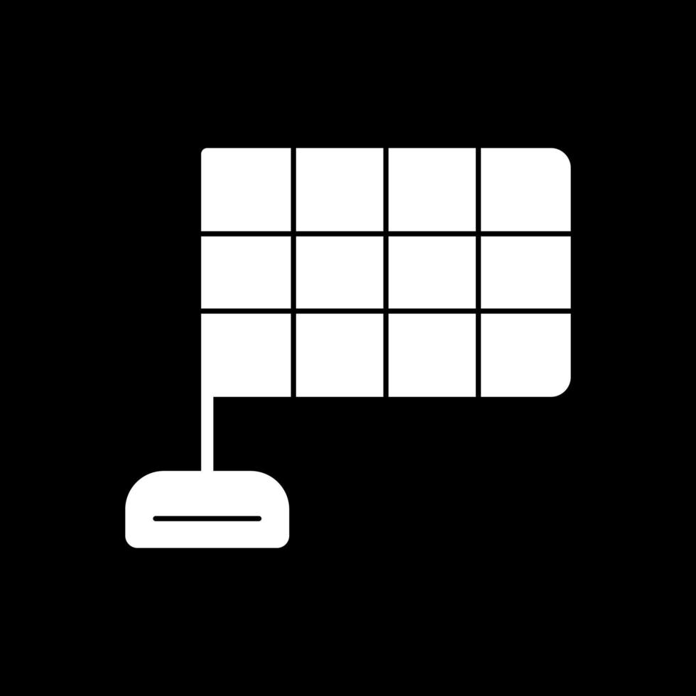 Checkered Flags Vector Icon Design